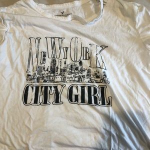 AS New York City Girl Crop Tee